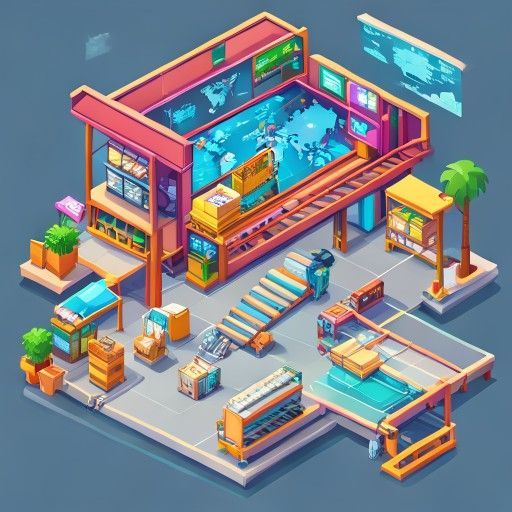 A club merchandise store
